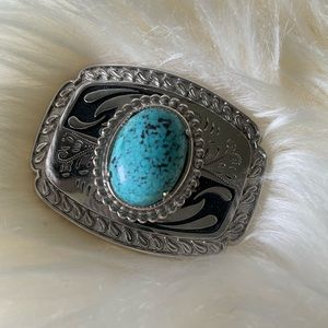Turquoise Belt Buckle